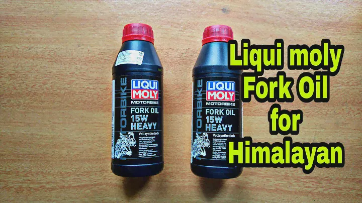 Front fork oil for Himalayan |liqui moly |better performance |long life