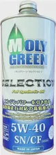 Масло мотоpное Moly Green Selection 5W40 SN/CF 1л