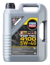 7501 LIQUI MOLY Масло моторное 5W40 LIQUI MOLY 5л НС-синтетика Top Tec 4100