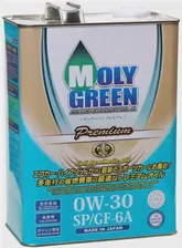 Масло мотоpное Moly Green Premium 0W30 SP/GF6 4л