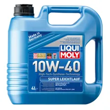 LIQUI MOLY 1916/9504 Super Leichtlauf 10w40 (4л) ПолуСинтетика