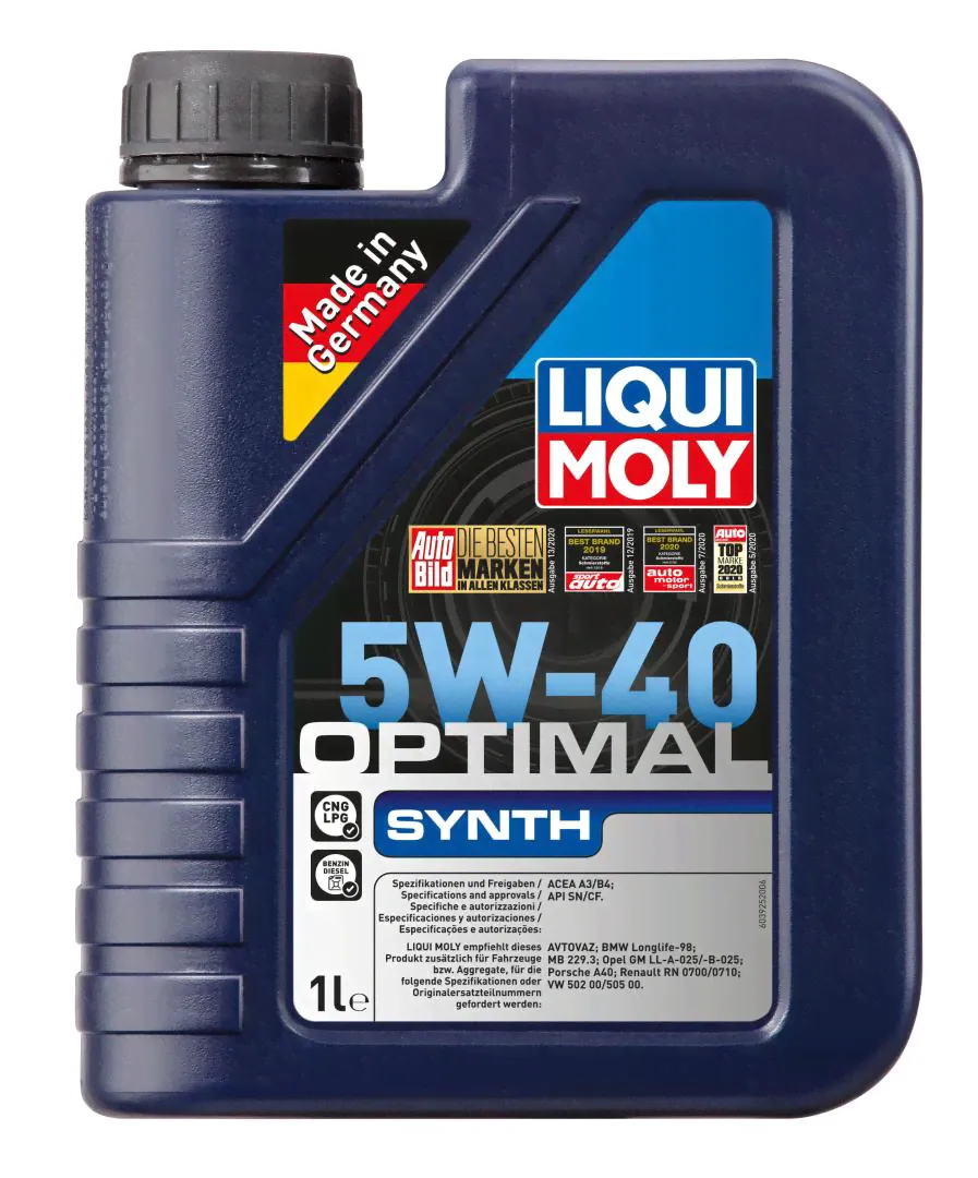 Масло моторное OPTIMAL SYNTH 5W40 синт.1л LIQUI MOLY-0