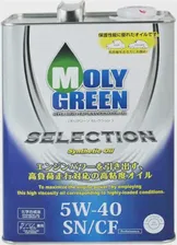 Масло мотоpное Moly Green Selection 5W40 SN/CF 4л