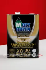 Масло моторное 5W30 4л, Premium PAO SP/GF-6A 0470170 MOLY GREEN