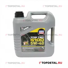 Масло Liqui Moly моторное 5W40 HC Top Tec 4100 4л (синтетика)