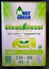 Moly Green Clean Diesel DL-1 5W30 4л