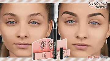Красивые брови с подводкой для бровей HANDAIYAN