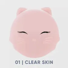 Компактная пудра Tony Moly Cats Wink Clear Pact 01