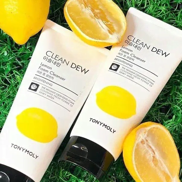 TONY MOLY Пенка для лица с экстрактом лимона Clean Dew Lemon Foam Cleanser, 180 мл