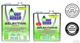 Масло моторное Moly Green Selection 0W-20, 4 л