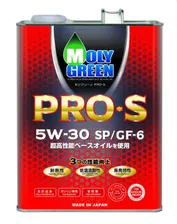 Масло моторное MOLY GREEN Pro S 5W-30 SP/GF-6A синт. 4л