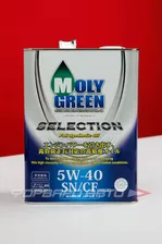 Масло моторное 5W40 4л, SELECTION SN/CF 0470089 MOLY GREEN