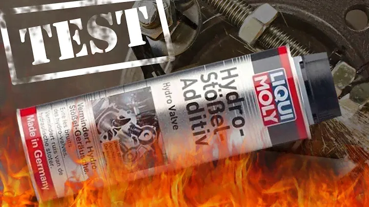 Liqui Moly Hydro Stossel Additiv Испытание на трение 100 ° C
