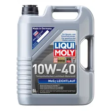 Моторное масло LIQUI MOLY MoS2 Leichtlauf 10W-40, 5л