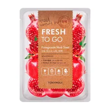 Тканевая маска осветляющая Tony Moly Fresh To Go Pomegranate Mask Sheet