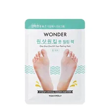 Tony Moly Wonder One Shot One Kill Foot Peeling Pack 20ml - Пилинг-носочки для ног 20мл